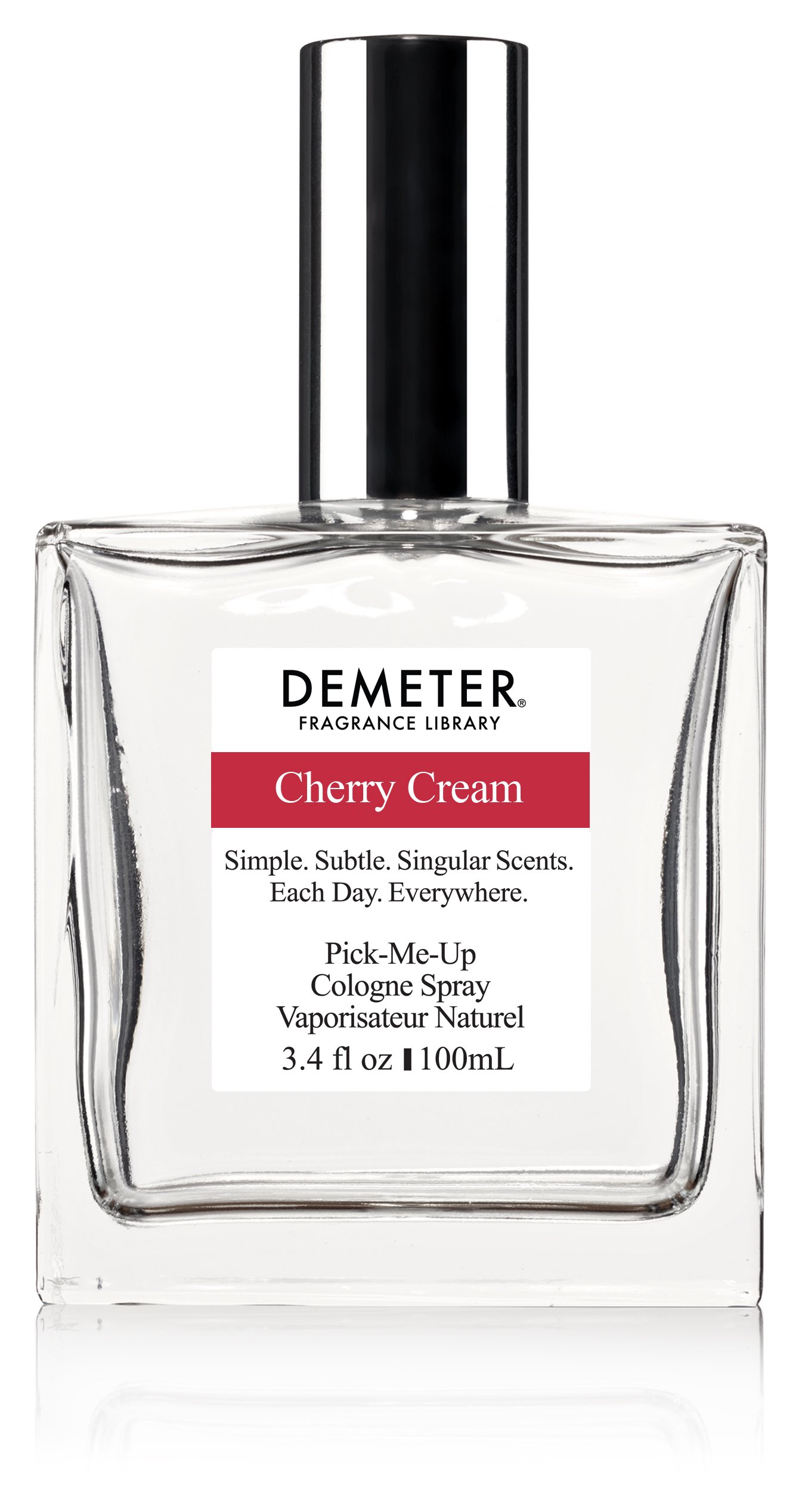 DEMETER Fragrance Library Cherry Cream Cologne Spray 3.4 oz - Sweet Fruity Floral Perfume for Women & Men, Long Lasting Scent for Daily Wear, Date Night & Special Occasions