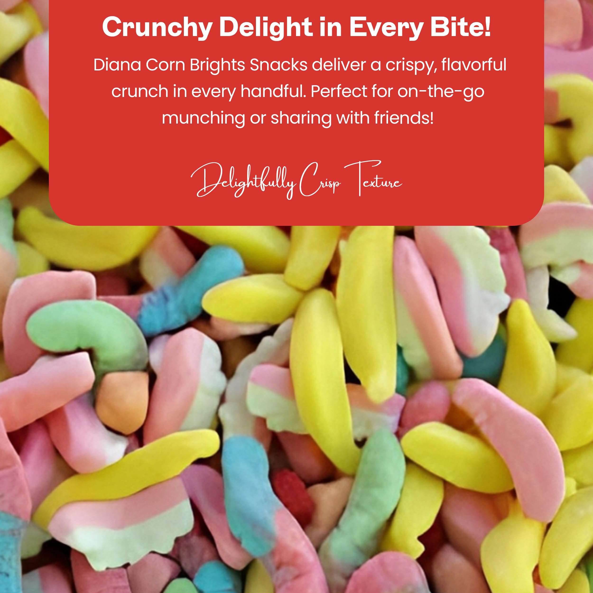 Diana Corn Brights Snacks - 4.76oz Crunchy Corn Chips | Perfect for Parties, Movie Nights & On-the-Go Snacking