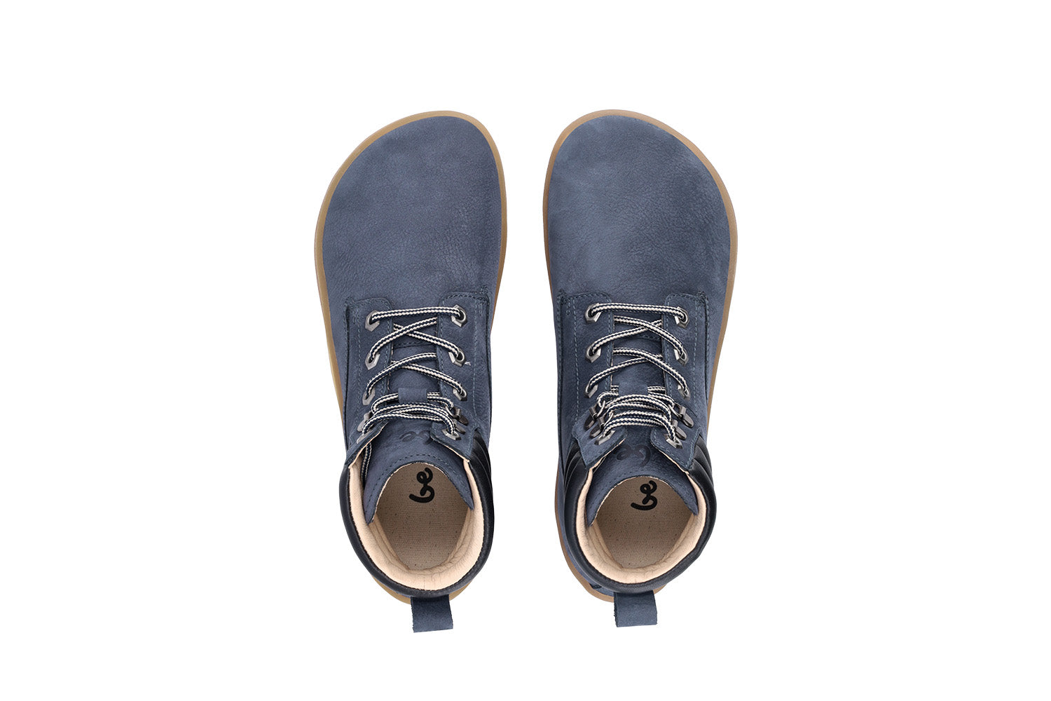 Barefoot Boots for Women - Be Lenka Nevada Neo Dark Blue | Minimalist Comfort Shoes for Walking, Hiking & Everyday Wear