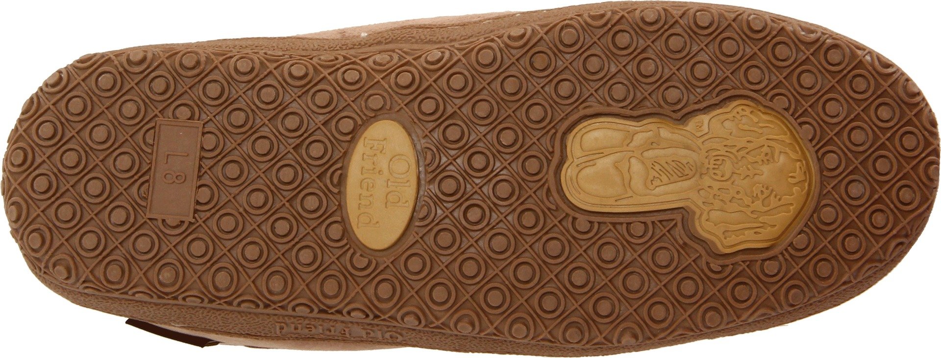 Old Friend Women's Kentucky Moccasin - Comfortable Leather Slip-On Shoes for Casual Outings and Relaxing at Home