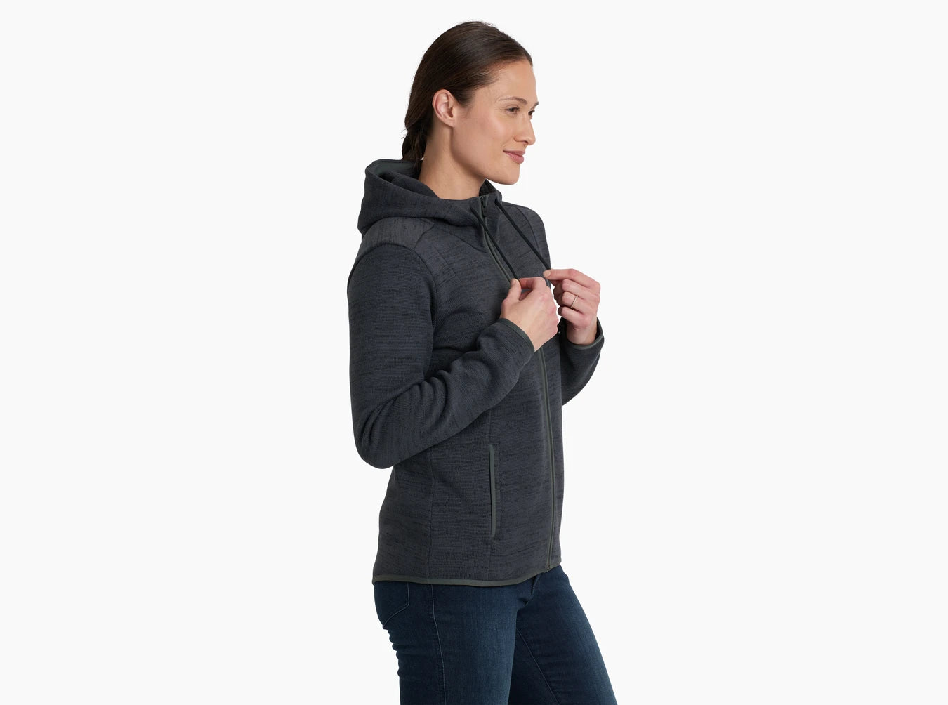 Kuhl Ascendyr Hoody for Women - Lightweight Water-Resistant Hiking Jacket with Hood - Perfect for Outdoor Adventures, Camping & Travel