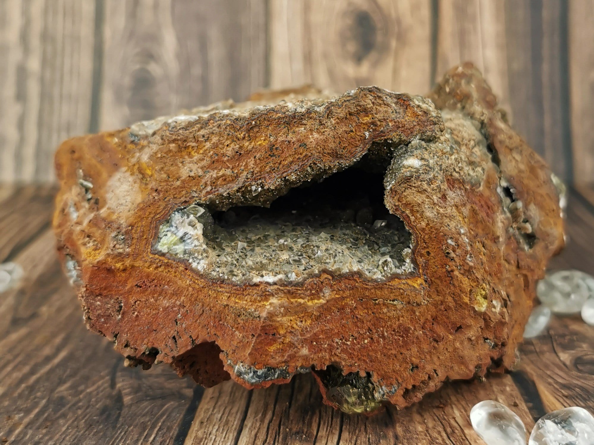 Natural Adamite Mineral Specimen - 13cm Raw Crystal for Collectors & Healing | Perfect for Home Decor, Meditation & Energy Work