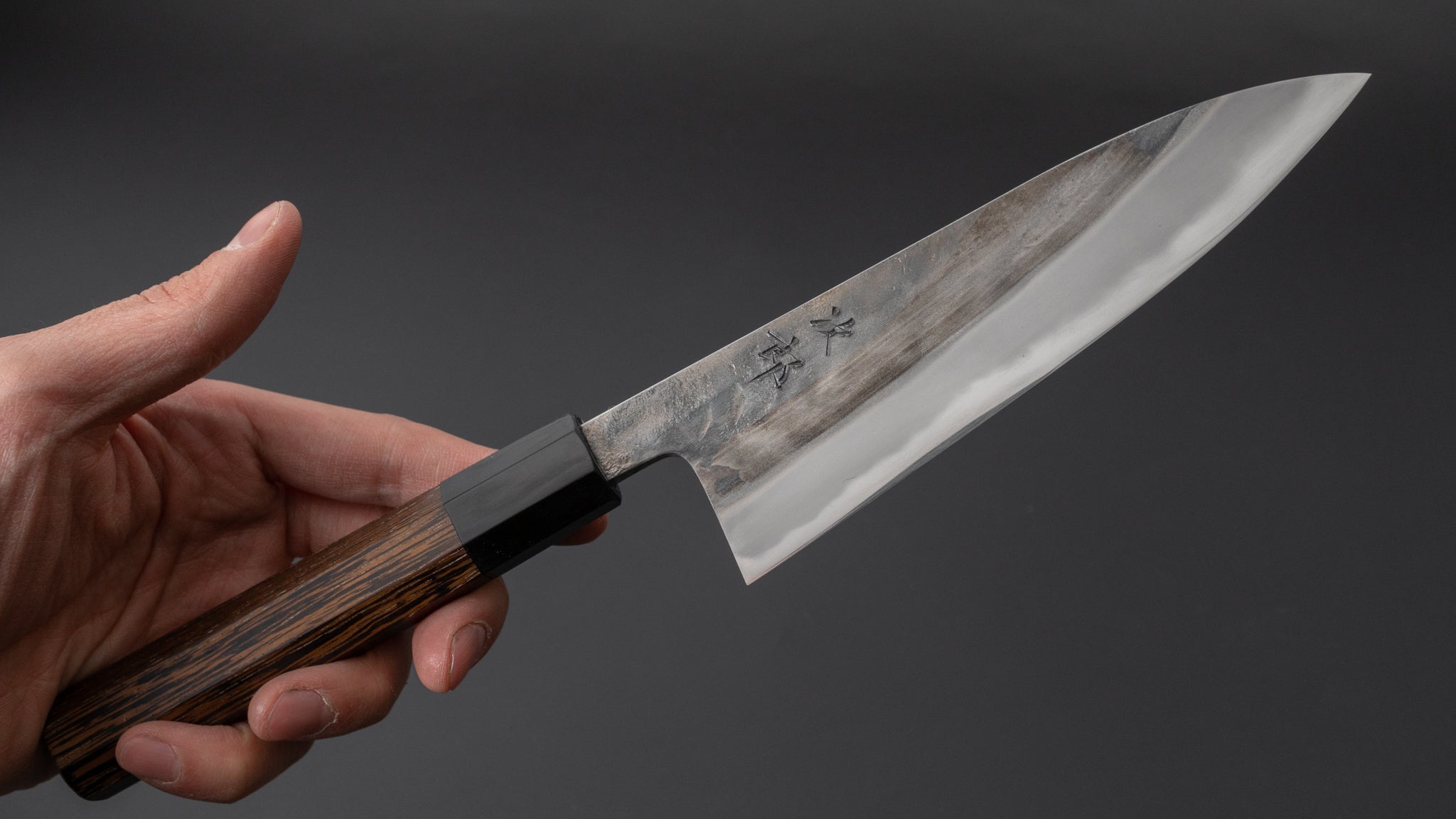 Premium Jiro Tsuchime Petty Knife 150mm - Handcrafted Japanese Kitchen Knife with Taihei Tagayasan Handle (#446) - Perfect for Slicing, Dicing & Precision Cutting in Professional & Home Kitchens