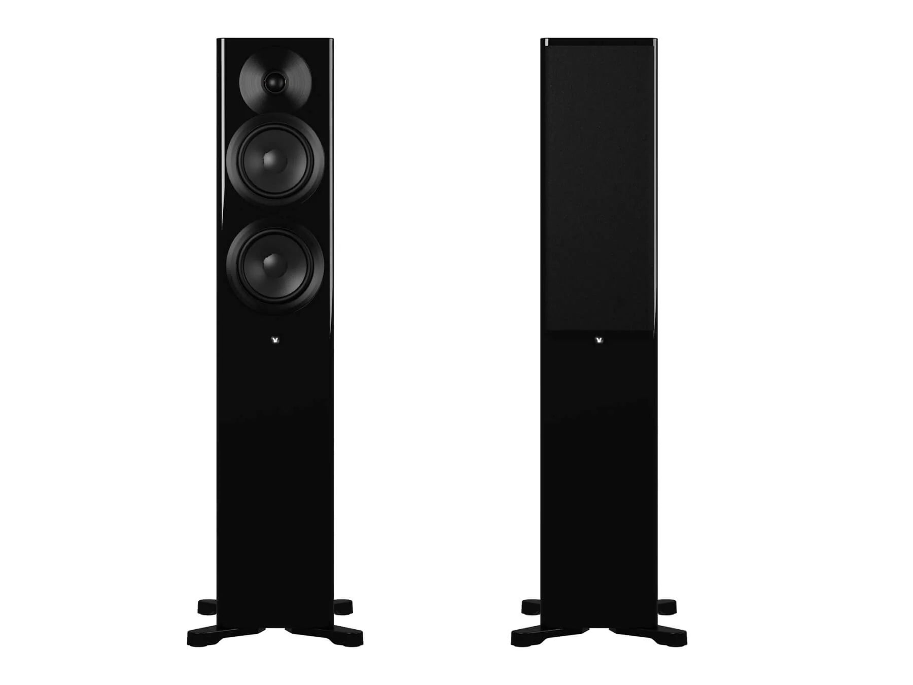 Dynaudio Focus 30 High-End Floorstanding Speakers (Pair) - Premium Home Audio System for Living Room & Home Theater Setup