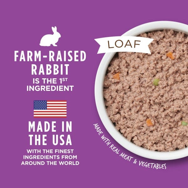 Instinct Original Grain-Free Real Rabbit Recipe Canned Dog Food - High Protein, Natural Ingredients for Puppies & Adult Dogs - Perfect for Sensitive Stomachs & Allergies