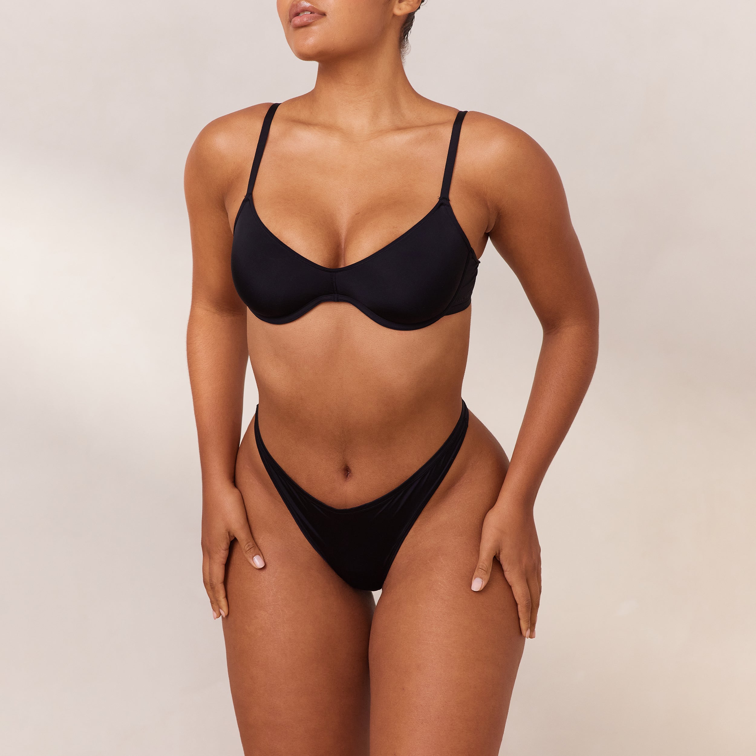 Barely There Plunge Bra - Seamless Comfort & Lift in Black | Perfect for Low-Cut Dresses & Evening Wear