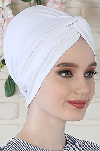 Stylish Cotton Turban Head Wrap for Women - Soft & Breathable Hair Scarf - Perfect for Yoga, Beach, or Everyday Fashion Accessory