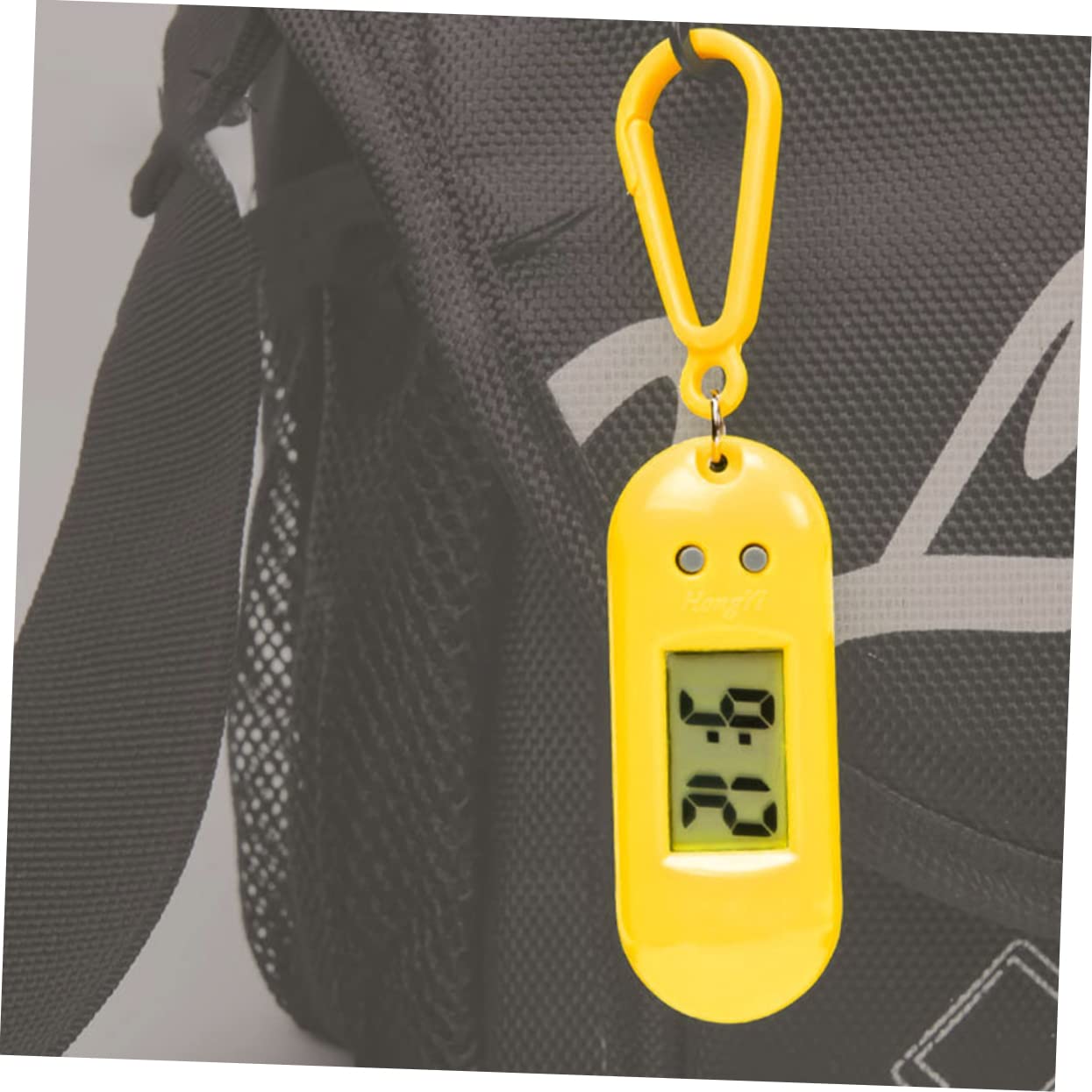 Yardwe 5 Pack Small Digital Keychain Watches - Lightweight Plastic Student Exam Watch with Alarm - Perfect for School Tests, Travel & Outdoor Activities (2 Watches per Pack, 5 Sets)