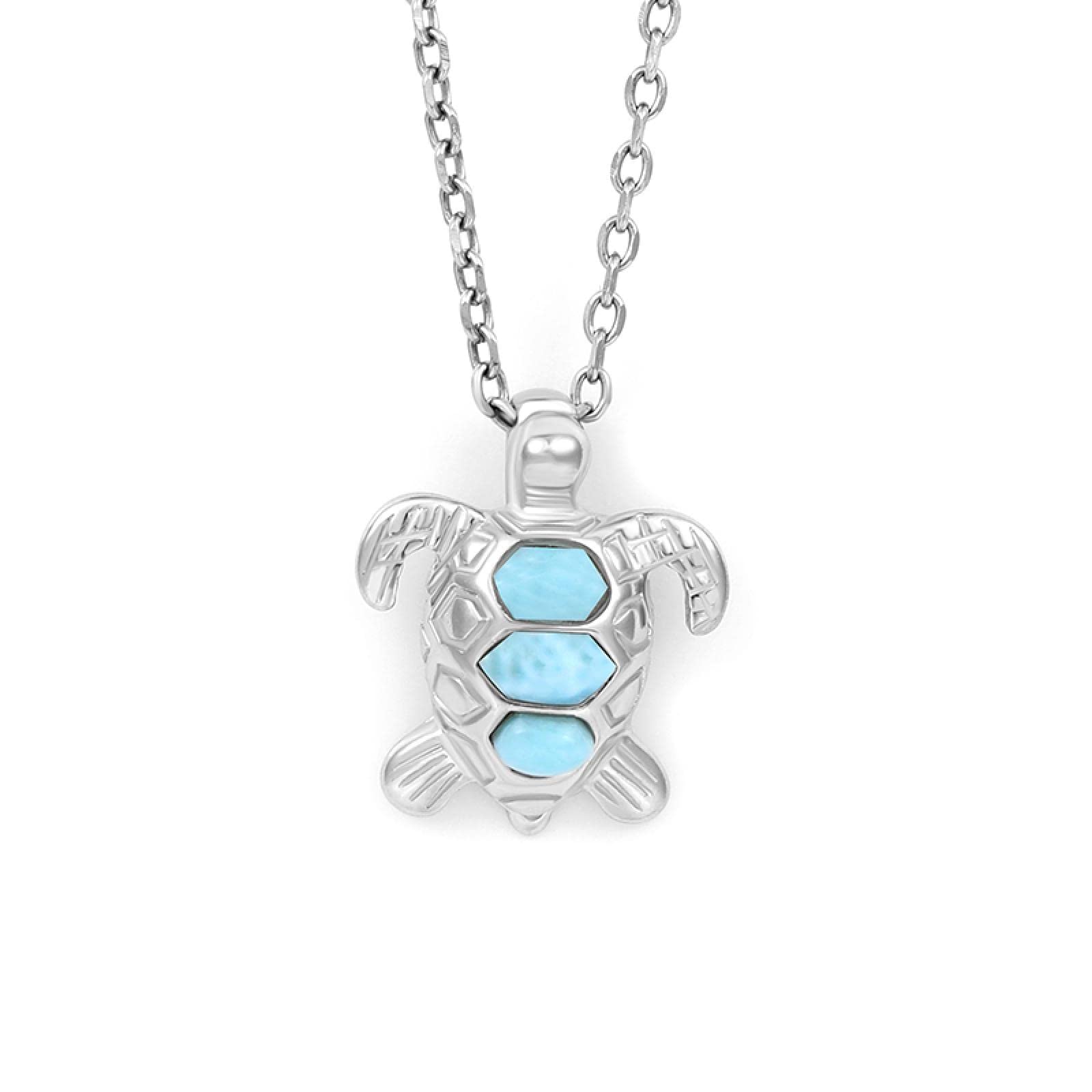 Sterling Silver Turtle Charm Pendant Necklace - Classic Jewelry for Women, Gift for Nature Lovers, Perfect for Everyday Wear & Special Occasions