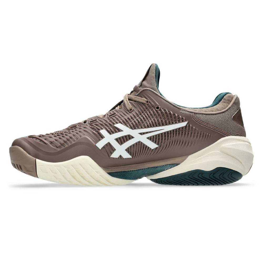 ASICS Court FF 3 Men's Tennis Shoes - Lightweight Performance Tennis Shoes for Men in Taupe Grey/White - Perfect for Hard Court Play & Competitive Matches