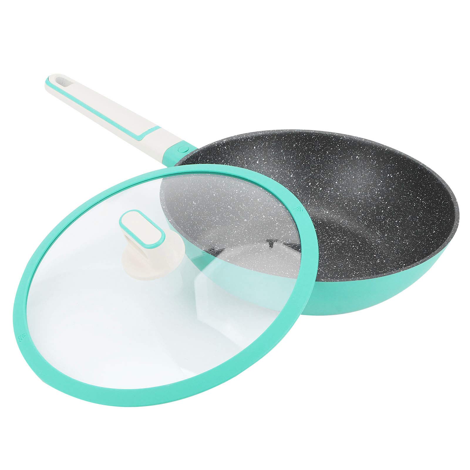 Nonstick Frying Pan Set - 3-Piece Non Stick Cookware for Kitchen, Home & Restaurant Use - Perfect for Sauteing, Frying & Cooking Eggs, Pancakes & More