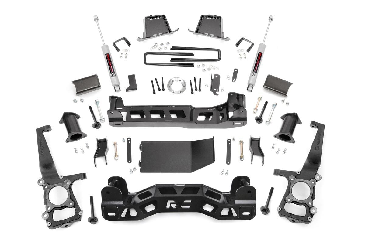 6 Inch Lift Kit for Ford F-150 4WD (2011-2013) | Heavy Duty Suspension Upgrade | Off-Road & Truck Customization | Model 57530 | Perfect for Trail Riding & Truck Enthusiasts