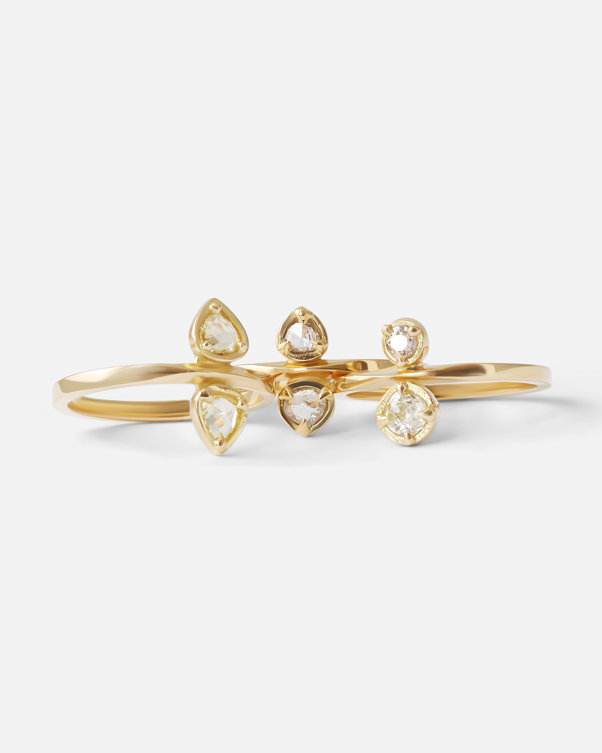 0.4ct Yellow Heart Diamond Ring - Toi Et Moi Style Engagement Ring for Women, 14K Gold Plated, Romantic Gift for Anniversary & Valentine's Day - Perfect for Proposals, Weddings & Special Occasions