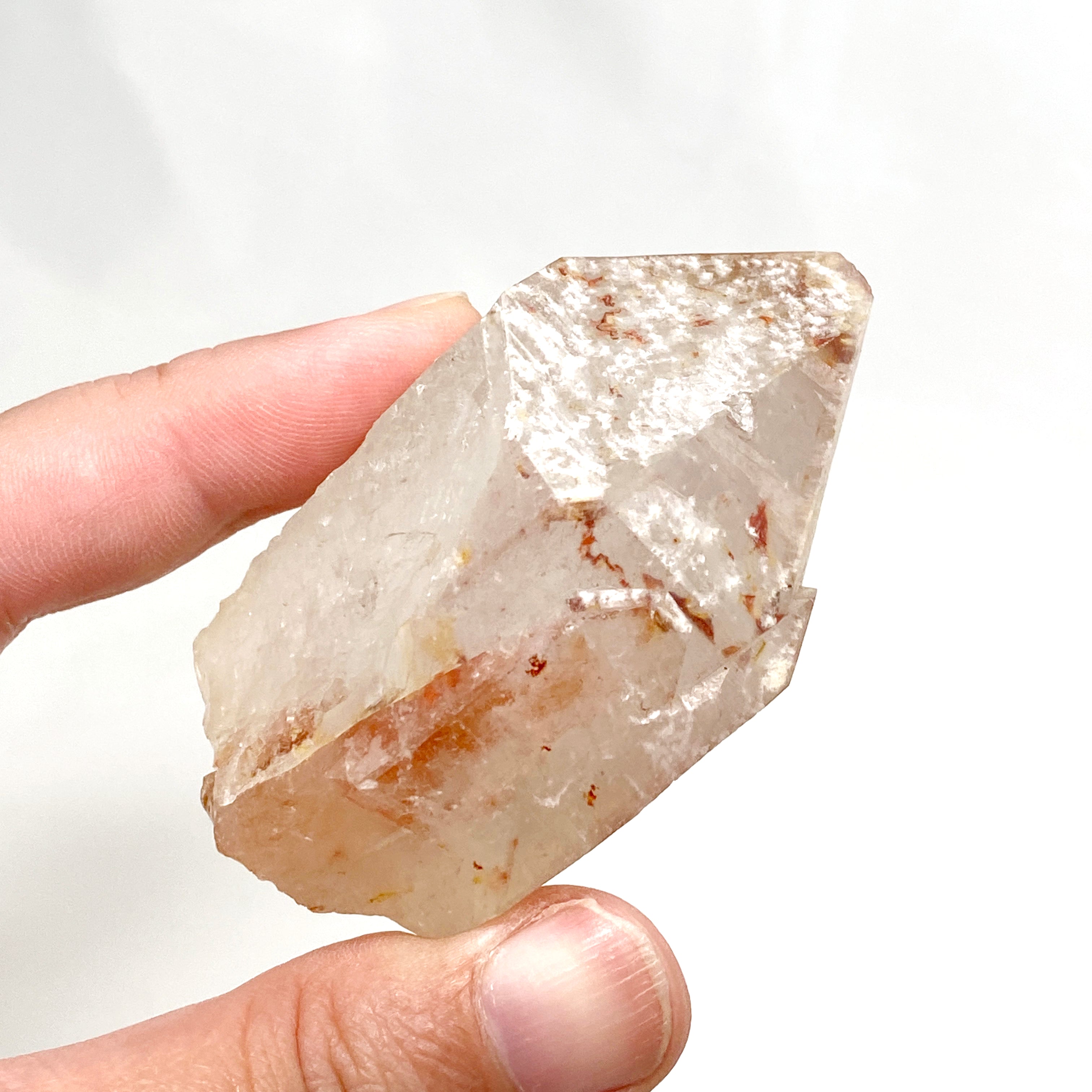Lemurian Seed Crystal with Dreamcoat - 122g, 67x39mm, LSQ 14 - Perfect for Meditation, Energy Healing & Spiritual Growth