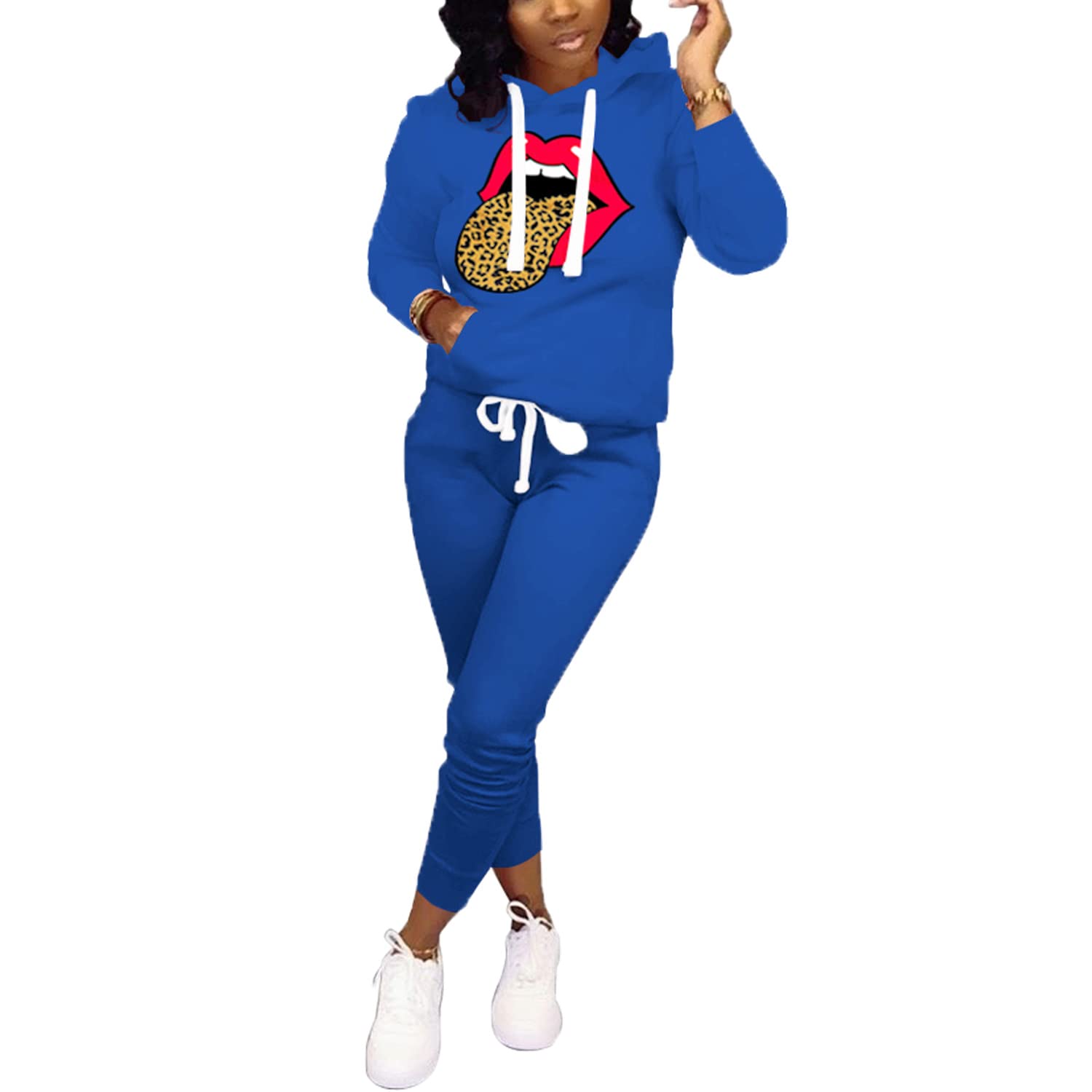 Women's Two Piece Jogging Suits - Casual Lounge & Workout Outfits for Running, Yoga, and Everyday Wear