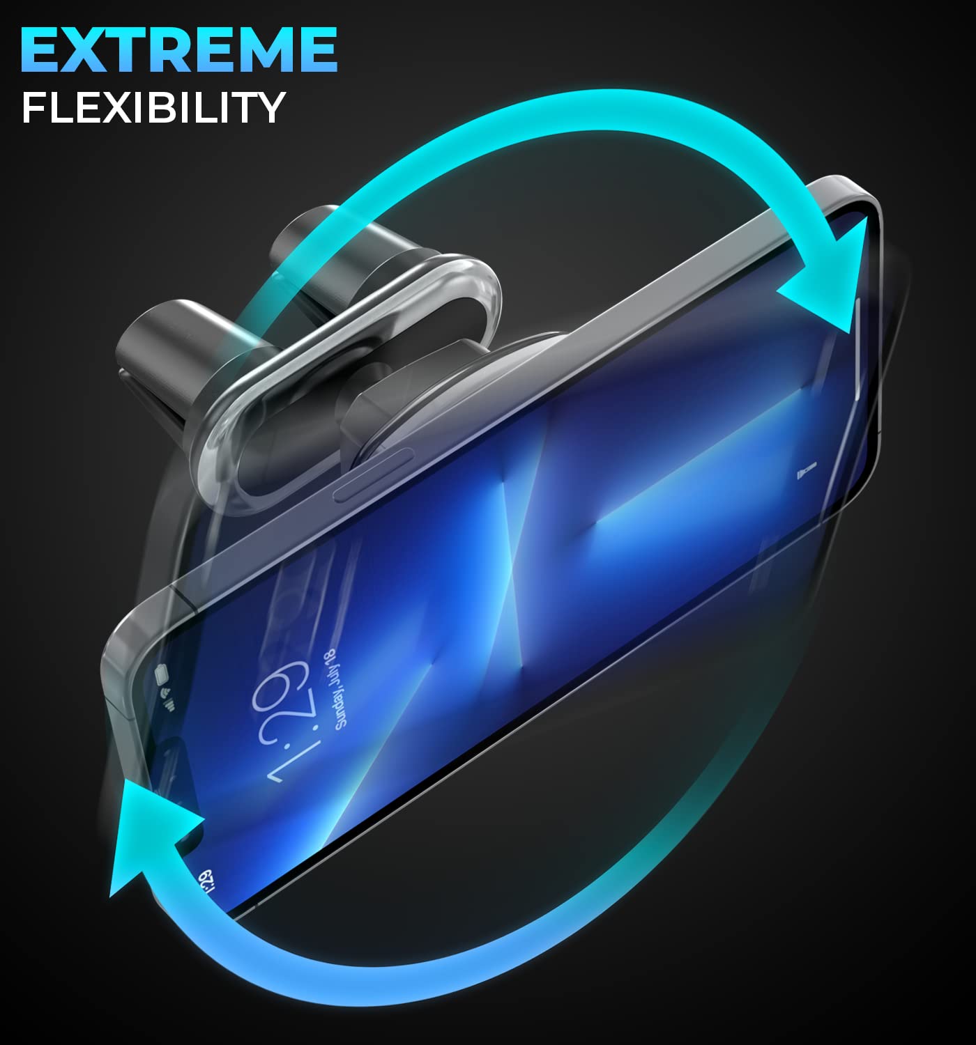 Bestrix Magnetic Phone Car Mount - Strong Magnetic Car Phone Holder for iPhone 14/13/12/11 Pro/Pro Max/XS/XR/X, Galaxy S22/S21/S20/S10/Note & More | Air Vent Mount | Secure Hands-Free Driving | Perfect for Commuting, Road Trips & GPS Navigation