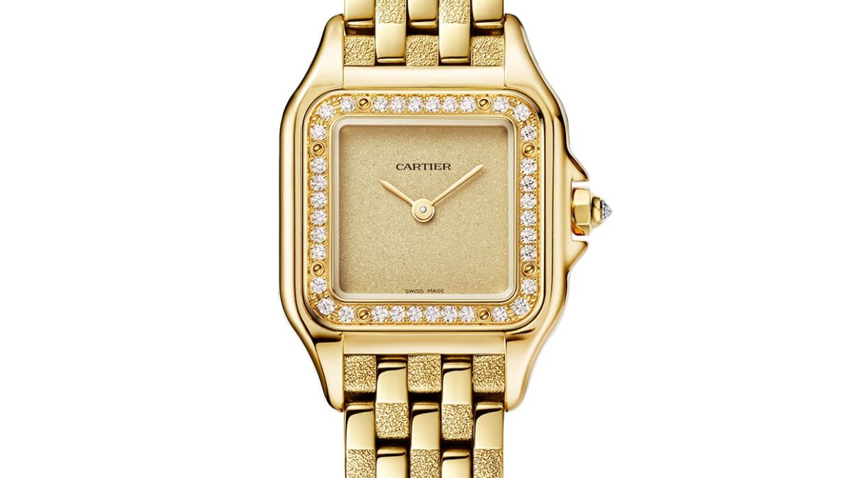 Cartier Panthère de Cartier 18K Yellow Gold Diamond Ladies Watch - Luxury Women's Timepiece for Formal Events & Special Occasions