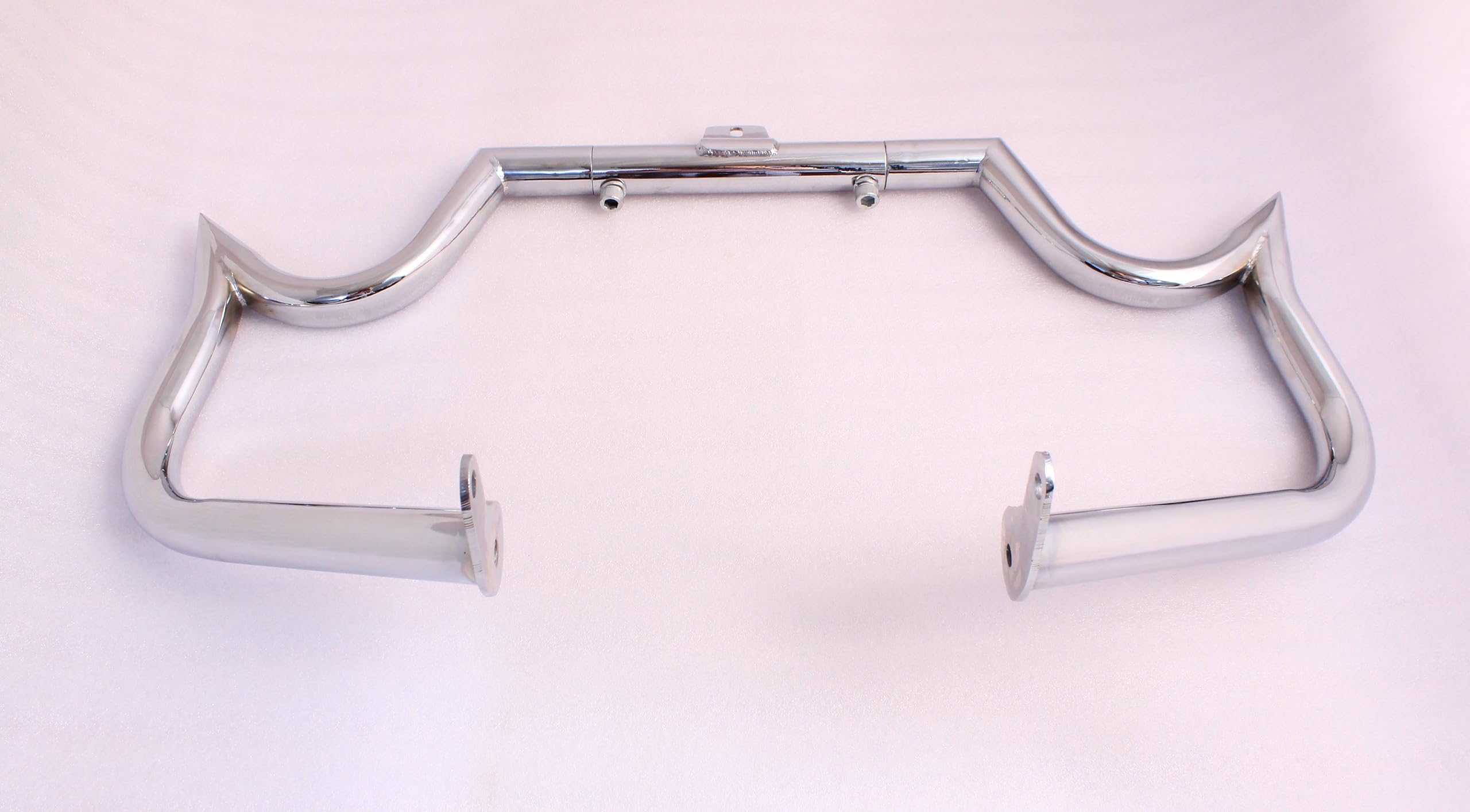 Harley Davidson Softail Engine Guard Crash Bar - Chrome Detachable Protection for Fatboy, Heritage Deluxe & Slim Models (2000-2017) | Perfect for Highway Riding & Custom Bike Builds