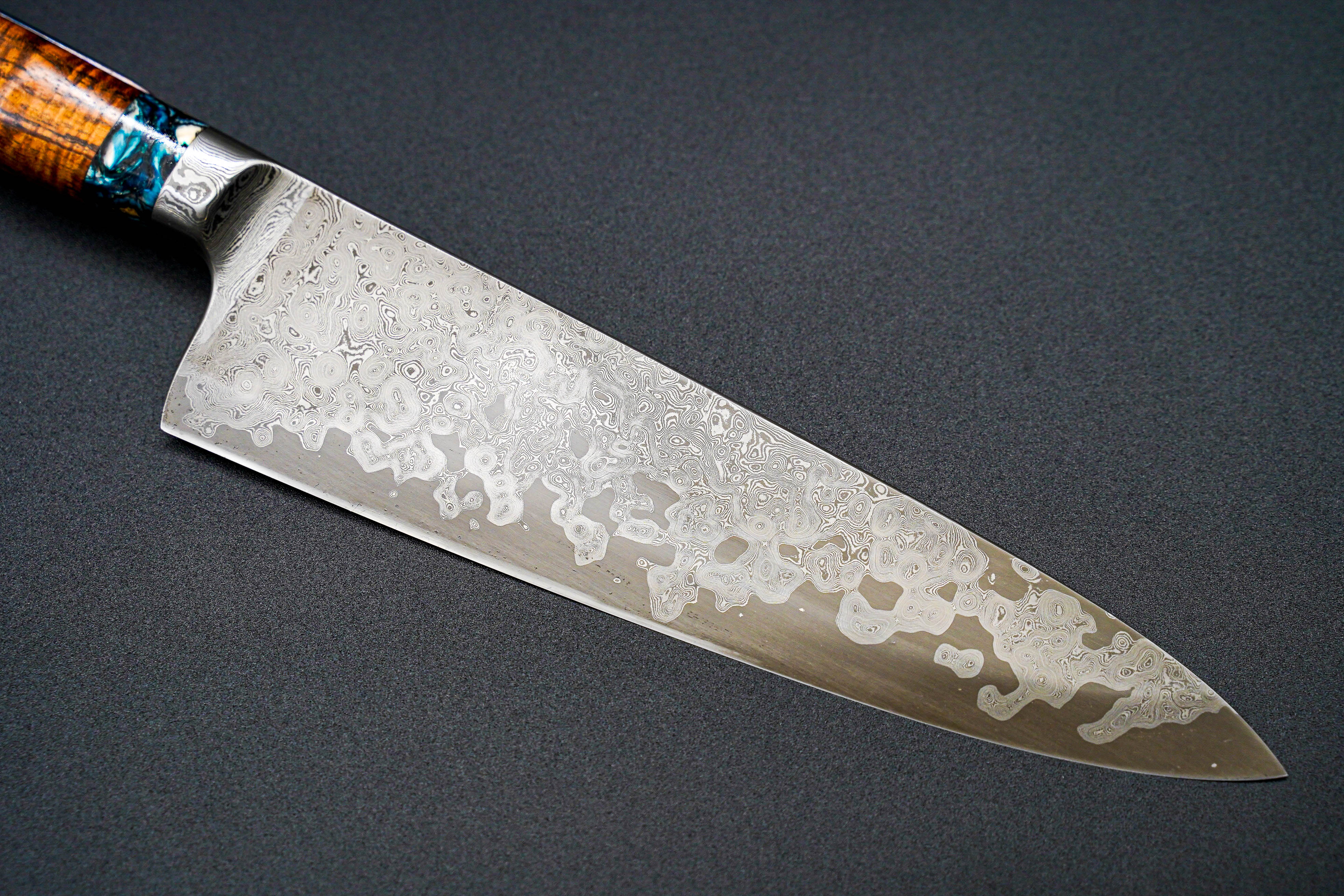 Premium Haburn Knives 240mm Integral Sanmai Gyuto Japanese Chef Knife - High Carbon Steel Blade for Professional Cooking, Slicing & Meat Cutting - Perfect for Home Chefs & Culinary Enthusiasts