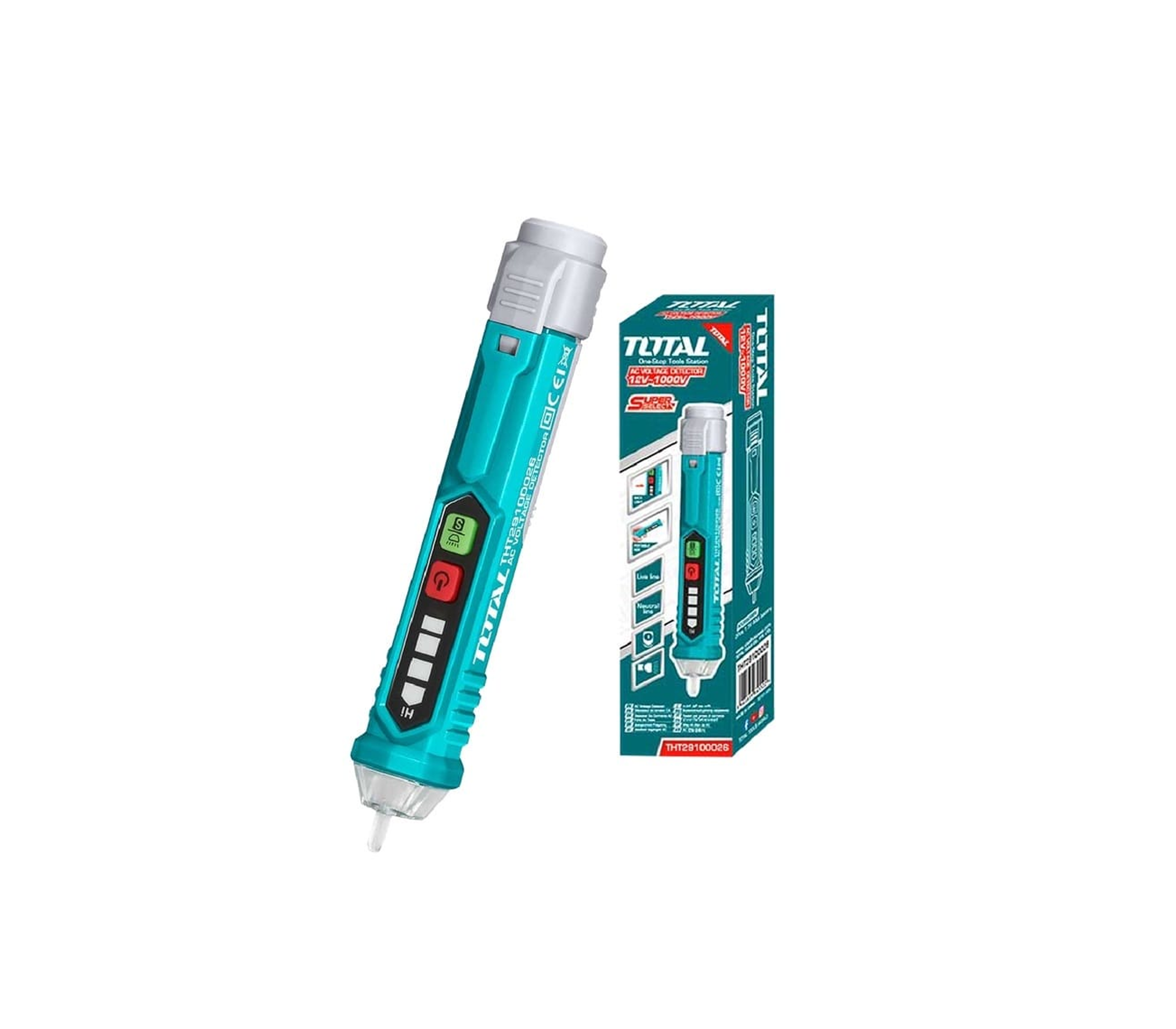 Digital Voltage Detector Pen - Non-Contact AC Voltage Tester (12-1000V) for Home Electrical Safety, Outlet Testing & DIY Projects | Perfect for Electricians, Handymen & Homeowners
