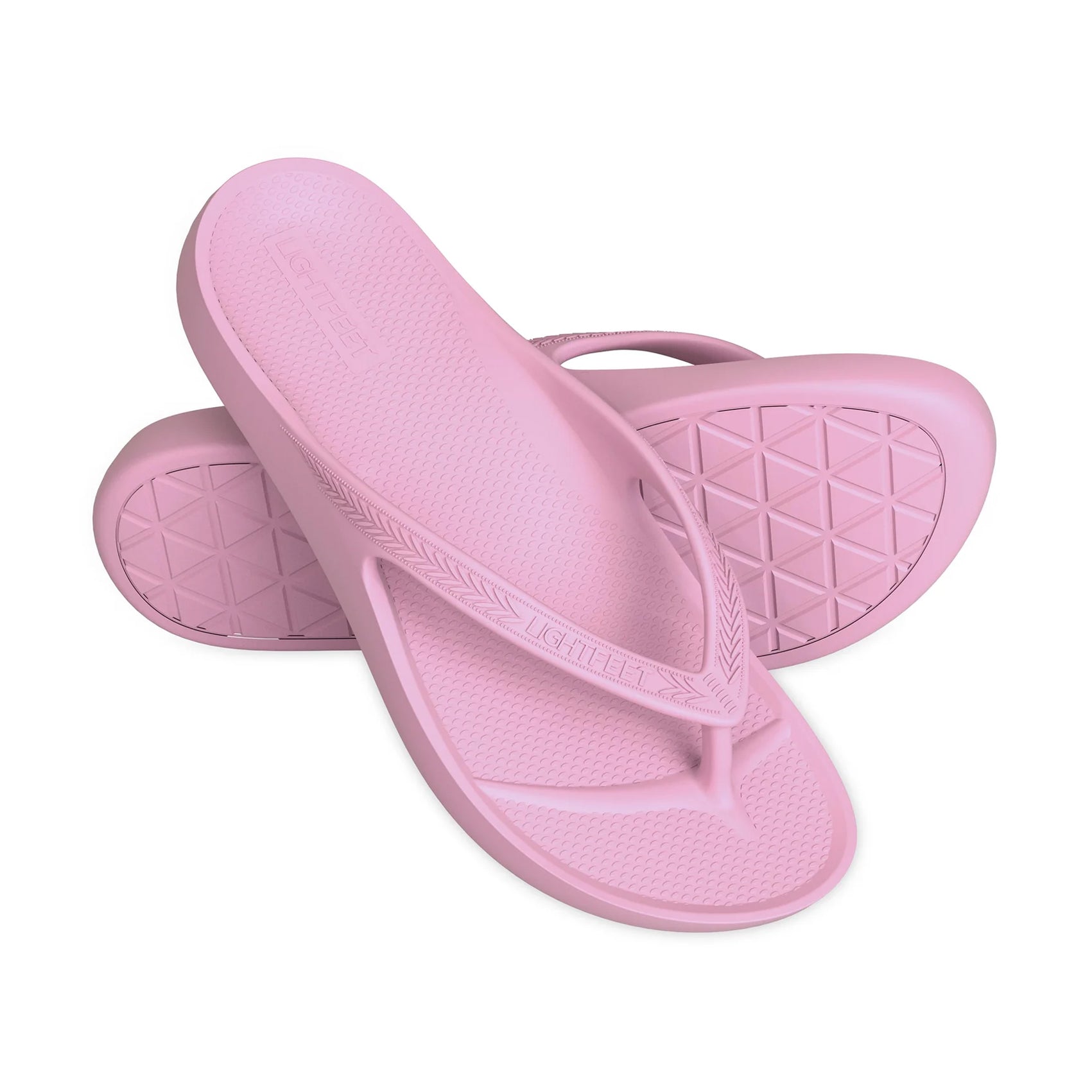 Unisex Lightfeet Arch Support Thong Sandals - Comfortable Flip Flops for Men & Women with Foot Pain Relief - Perfect for Beach, Pool, Yoga & Casual Wear