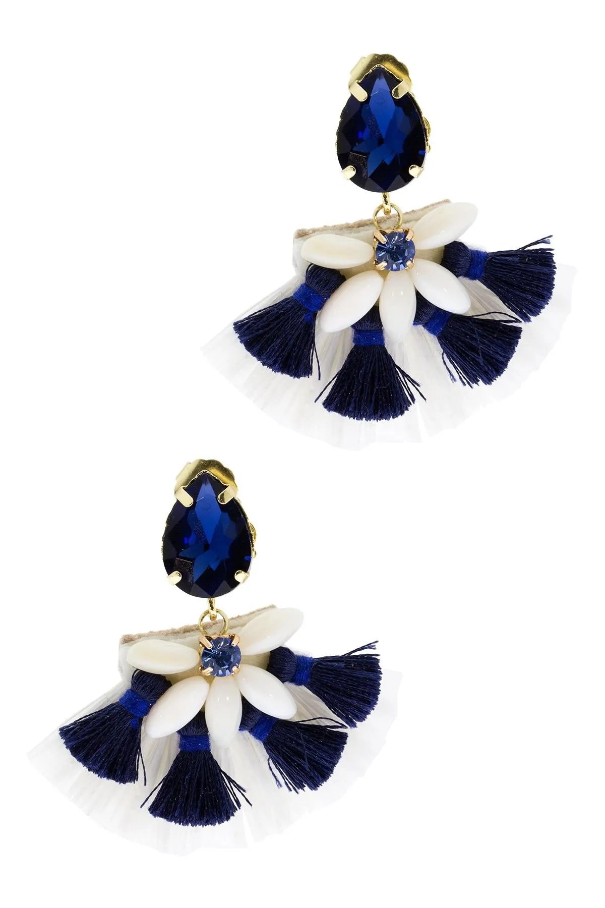 Stylish Multi Tassel Fiesta Earrings for Women - Boho Chic Dangle Drop Earrings - Perfect for Parties, Weddings & Festivals