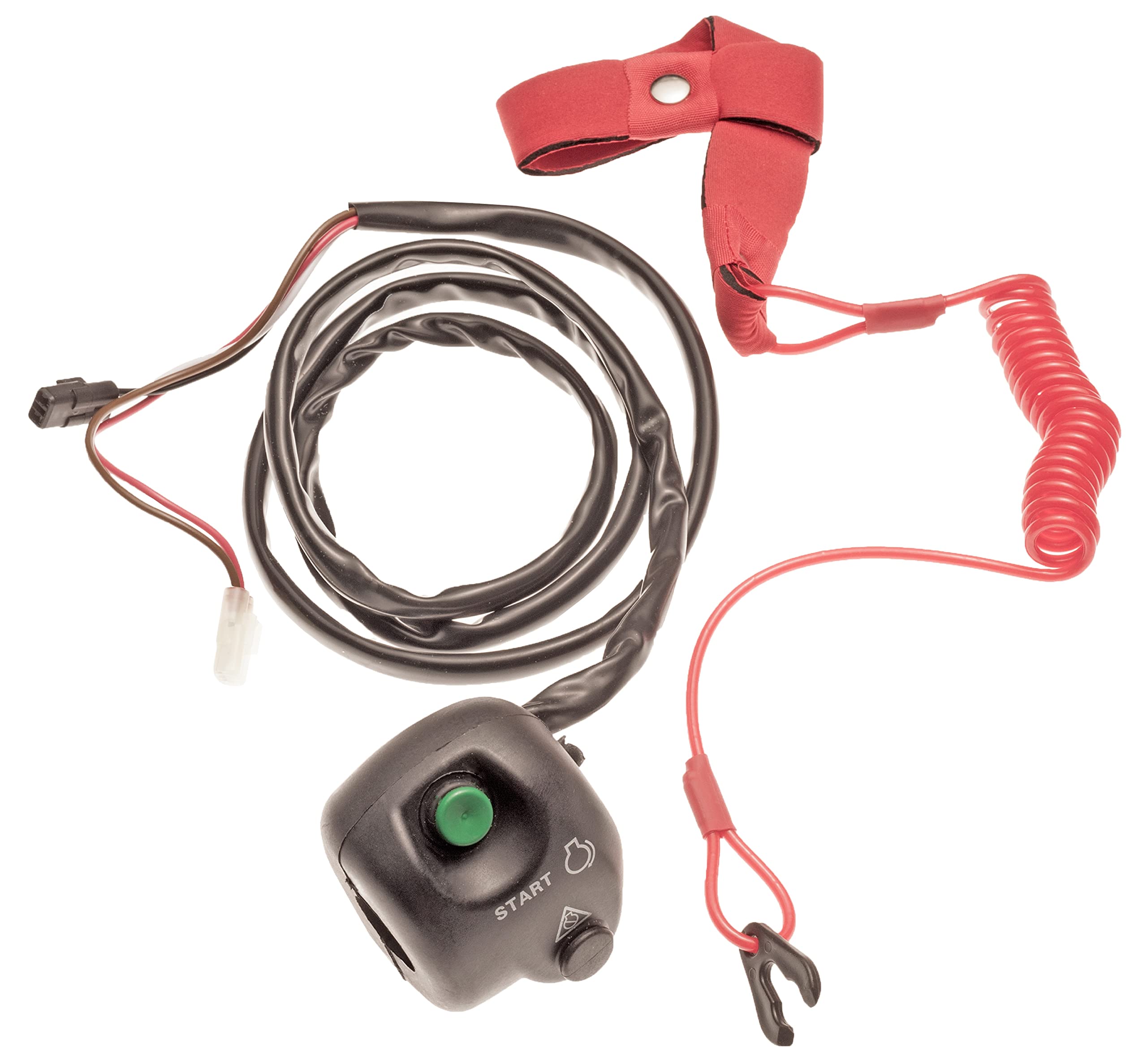 Yamaha GP 800 1300 VX FK7-68310-07-00 Start Stop Switch Box & Lanyard Key Replacement - Perfect for Jet Ski Safety & Emergency Shut Off | Watercraft Engine Cut Off Switch for Marine Use
