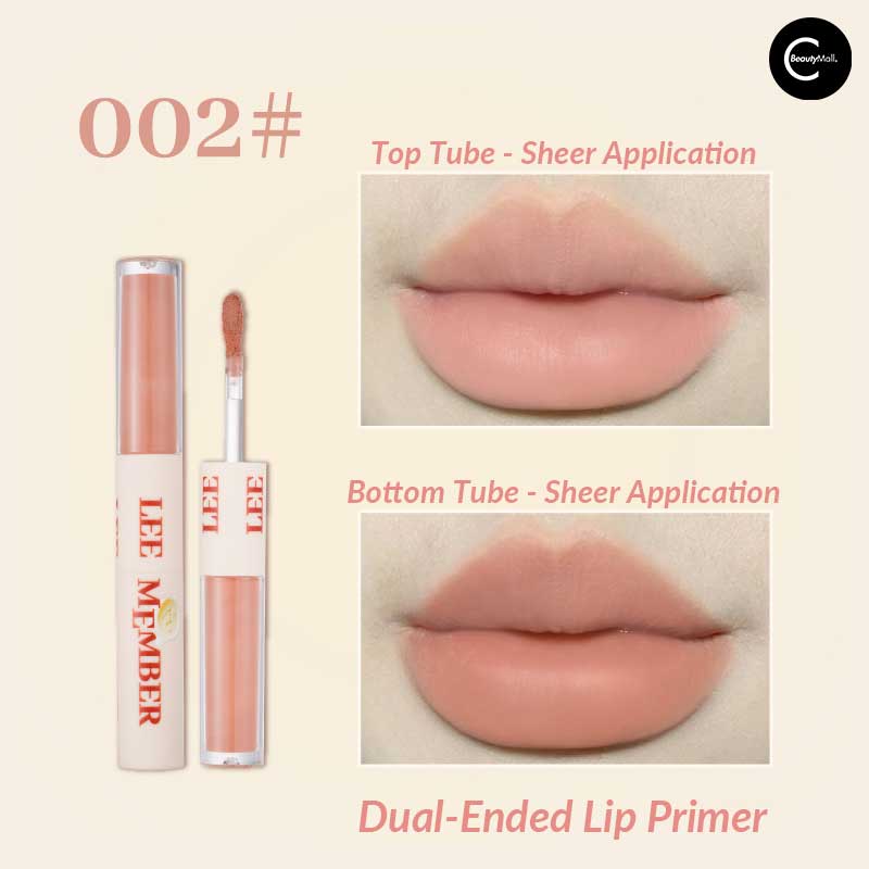 LEEMEMBER Dual Ended Lip Tint - Long Lasting Matte & Glossy Lipstick Set for Day & Night Wear | Perfect for Parties, Dates & Everyday Makeup