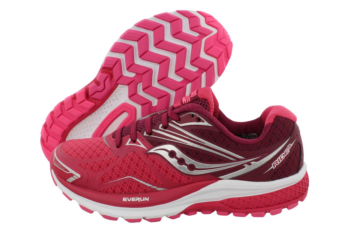 Saucony Women's Ride 9 Running Shoes - Lightweight Cushioned Sneakers for Road Running, Jogging & Fitness Training | Perfect for Marathon, Gym Workouts & Daily Walking