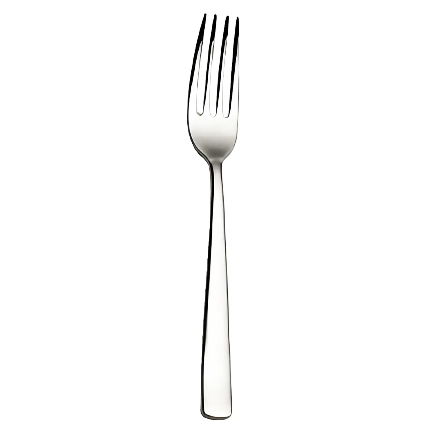 Luckywood Dayton Stainless Steel Salad Fork Set - 4-Piece Elegant Flatware for Dining, Picnics & Parties - Durable & Dishwasher Safe