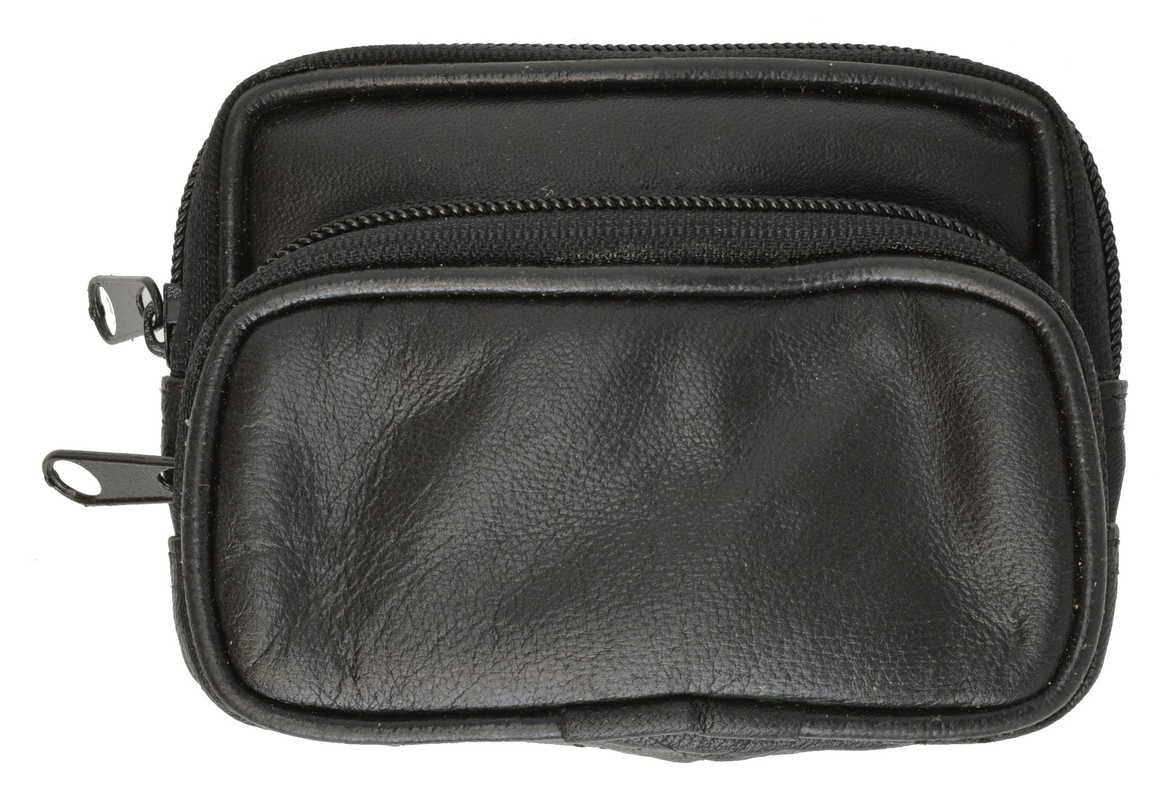 Marshal #229 Double Zipper Travel Wallet with Belt Loop - RFID Blocking Passport Holder for Men & Women - Perfect for Airplane, Cruise, and Business Trips