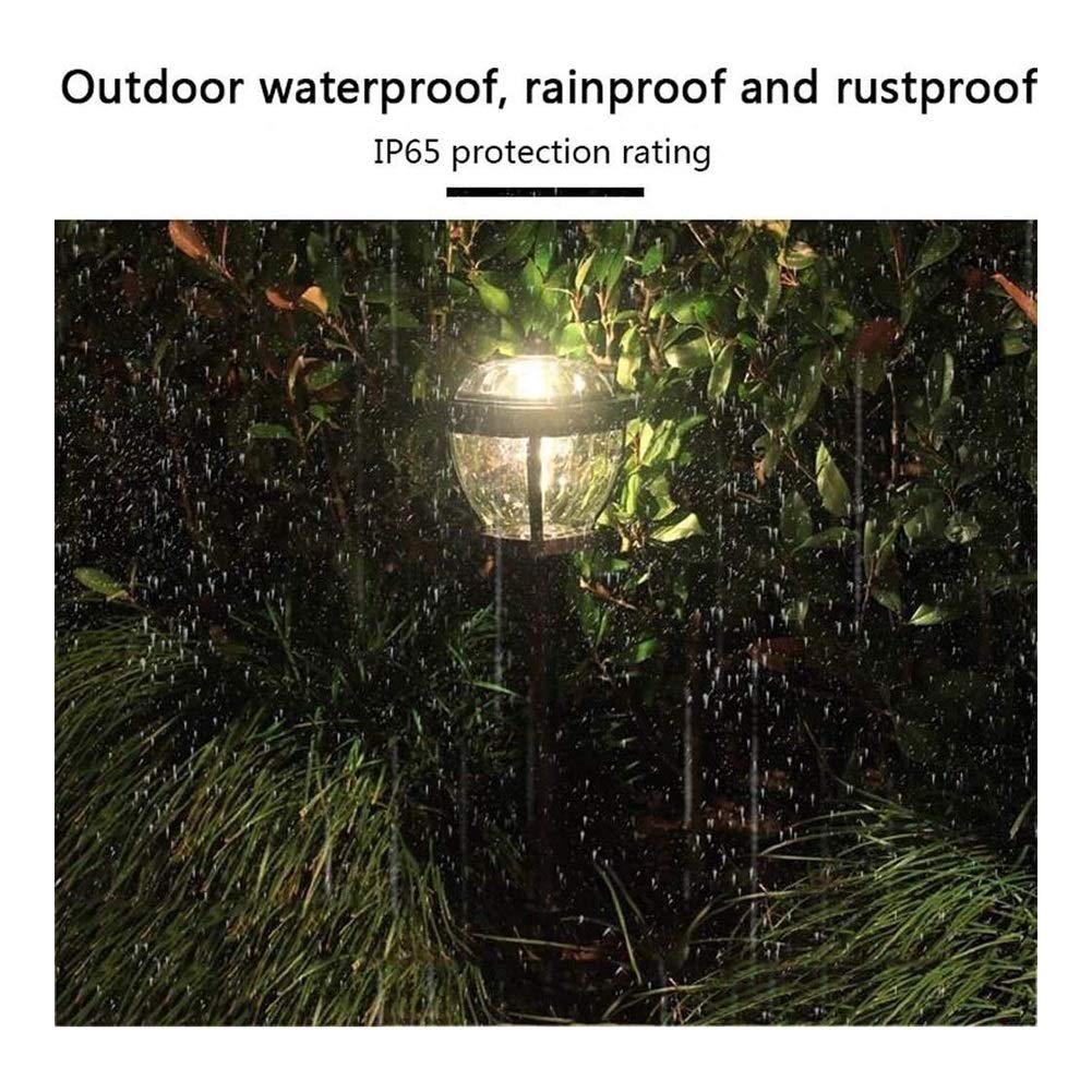 Solar Powered Garden Lights - Waterproof Outdoor LED Path & Lawn Lights with Glass Bird Design for Yard, Patio, Walkway Decoration | Perfect for Landscape Lighting, Backyard Pathway, and Garden Decor