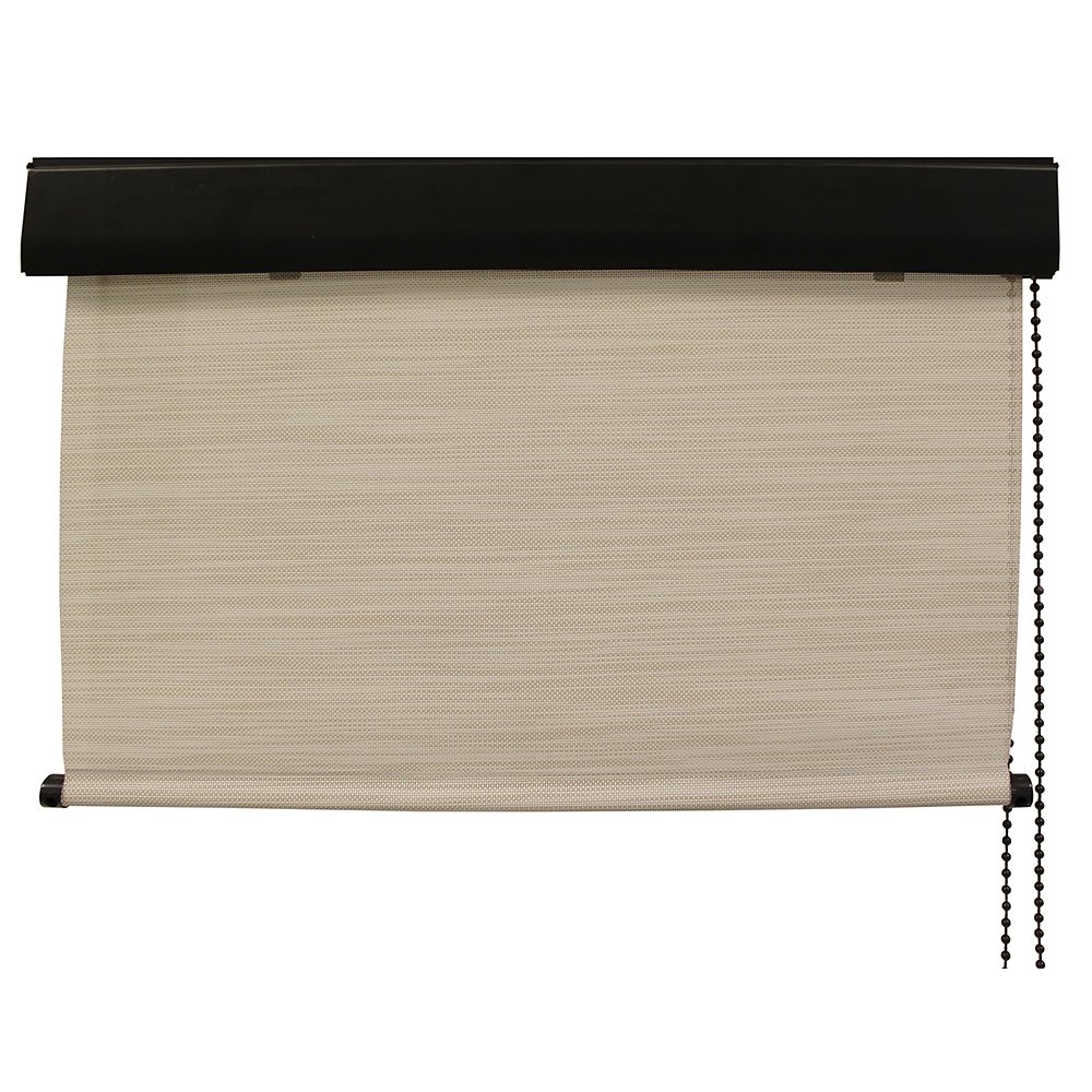 Keystone Fabrics Premium Outdoor Sun Shade Canopy - 10x8 ft UV Protection with Loop Cord Control - Maui Color for Patio, Garden & Poolside Shade