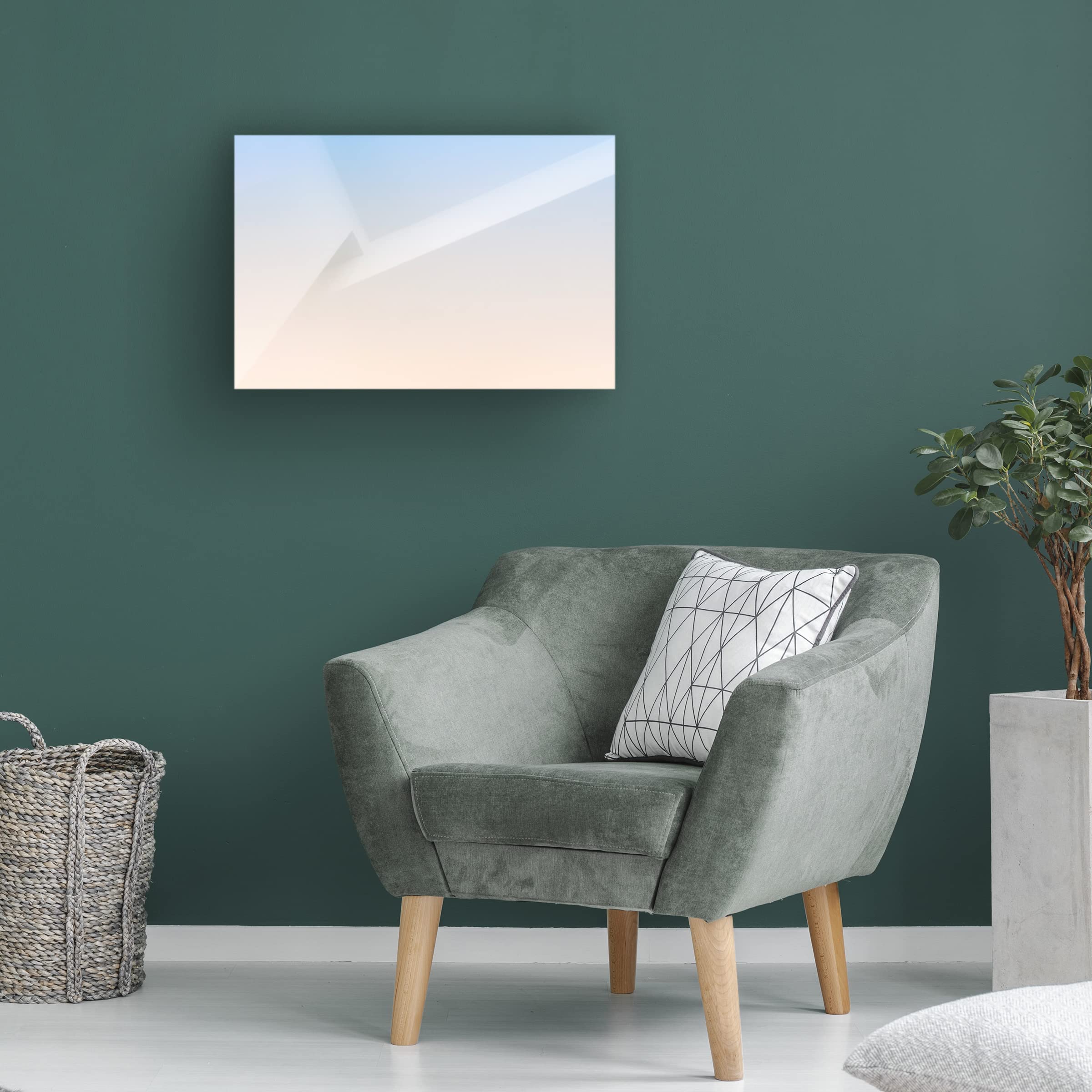 Trademark Fine Art 'Soft Corner Tones' Canvas Wall Art by Greetje Van Son - Modern Abstract Painting for Living Room, Bedroom & Office Decor