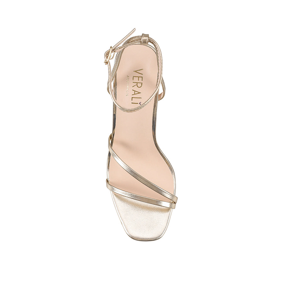 Lani Platform Sandals for Women - Champagne Smooth Leather Comfortable Summer Beach Shoes | Perfect for Vacation, Outdoor Walking and Casual Wear