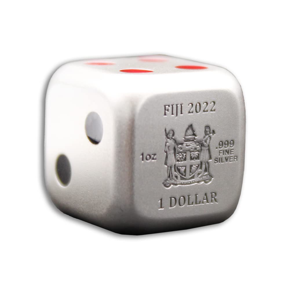 2022 1 oz Silver Year of the Tiger Coin - BU Brilliant Uncirculated with Mint Box & COA | Limited Edition Collectible for Chinese New Year Gifts & Investment