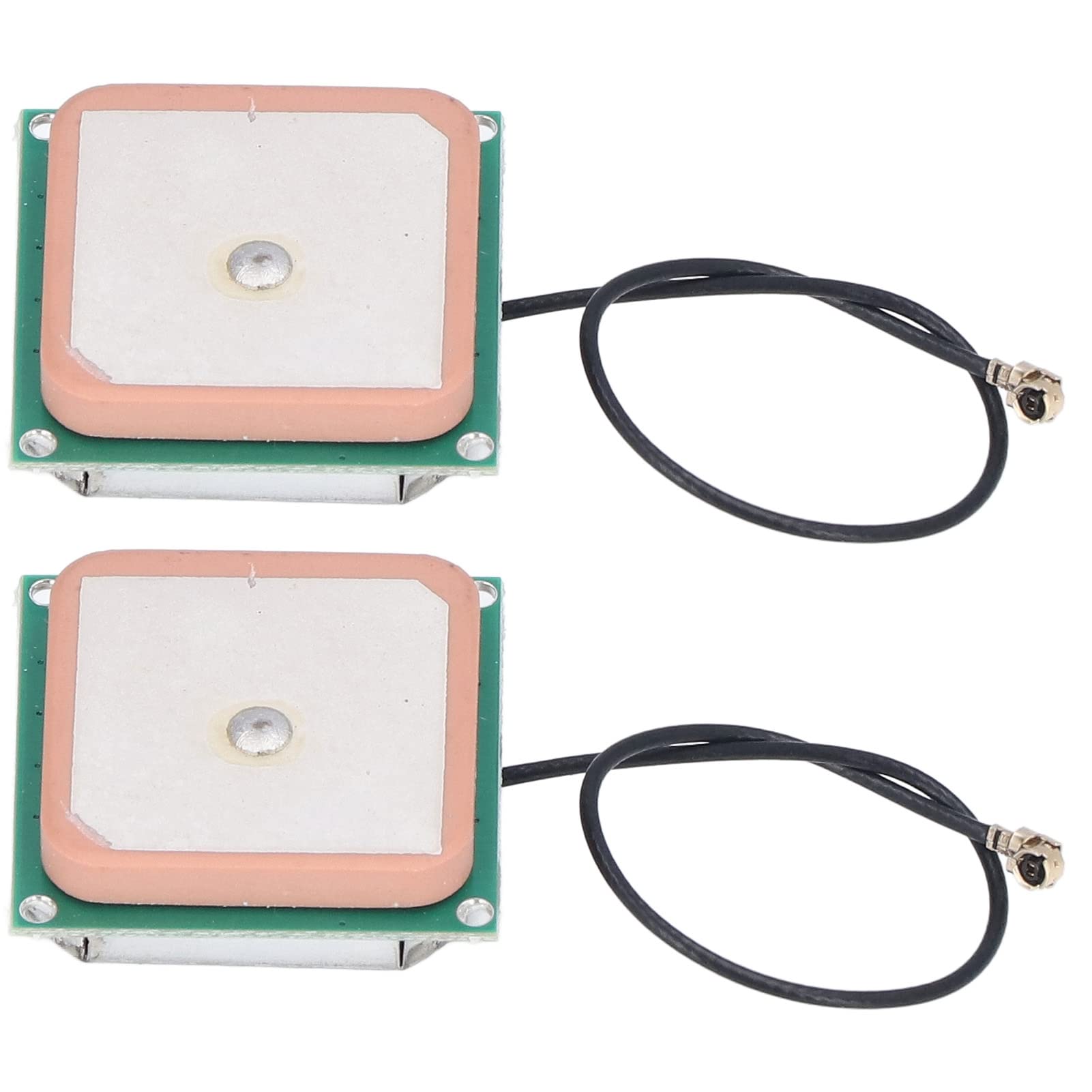 2Pcs IPEX GPS Passive Antenna - 28DBI High Gain Ceramic Antenna Module for Enhanced GPS Signal Reception | Compatible with Bus Stop Announcers, Satellite TV & Navigation Systems | Perfect for Outdoor Tracking, Vehicle GPS & IoT Devices