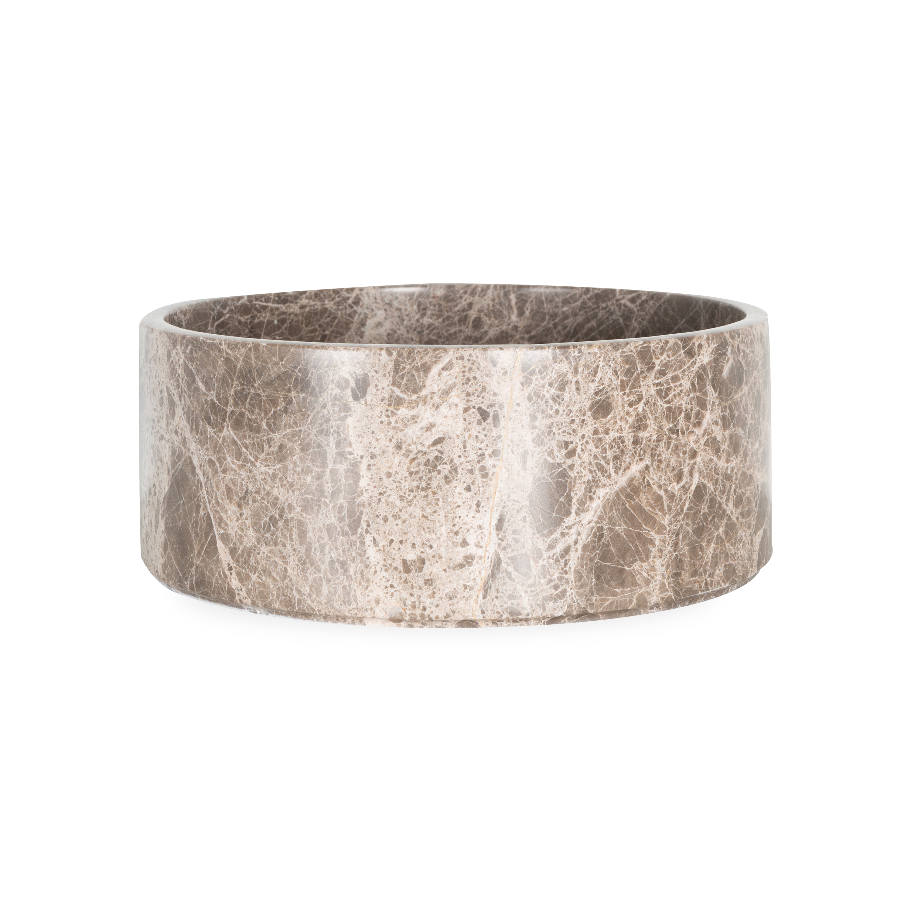Elegant Marble Fruit Bowl - Premium Handcrafted Stone Serving Bowl for Fresh Fruits, Snacks & Decor - Perfect for Kitchen, Dining Table & Home Decor