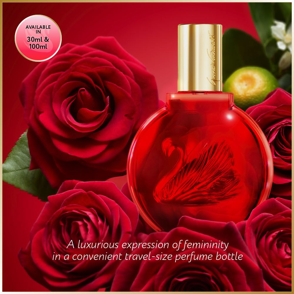 Gloria Vanderbilt Women's Perfume - Red EDP Spray 100ml | Floral Fragrance for Daily Wear & Special Occasions