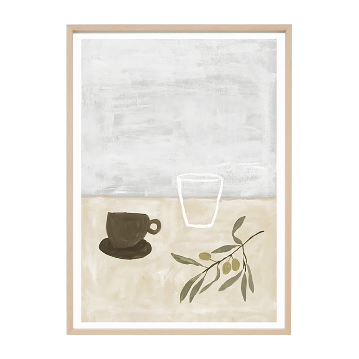 Afternoon Drinks 3 Framed Print - Vintage Cocktail Wall Art Decor for Home Bar, Kitchen & Dining Room - Perfect Gift for Cocktail Lovers & Entertaining