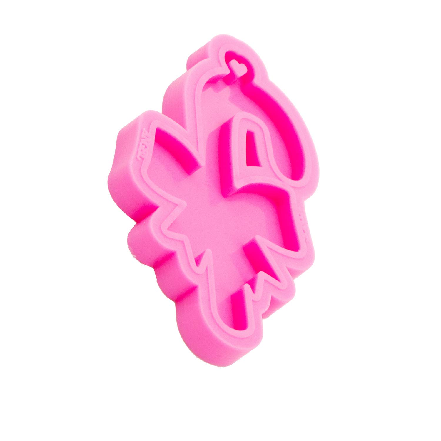 Angel Wings Christmas Crutches & Bow Keychain Molds - DIY Epoxy Resin Silicone Molds for Polymer Clay, Resin Crafts, Candy, Chocolate, Fondant & Cookies - Perfect for Holiday Gifts & DIY Jewelry Making
