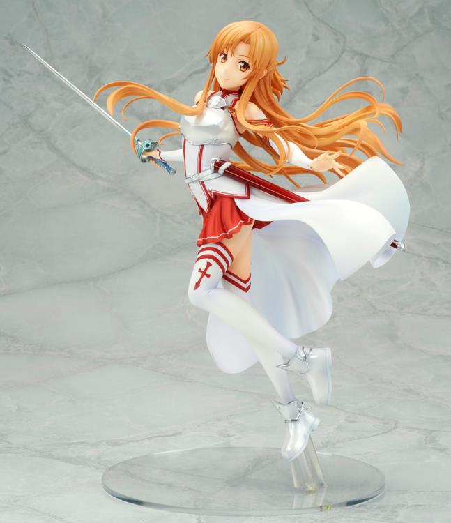 1/7 Scale Sword Art Online Ordinal Scale Asuna Statue Figure - Anime Collectible for Fans & Home Decor