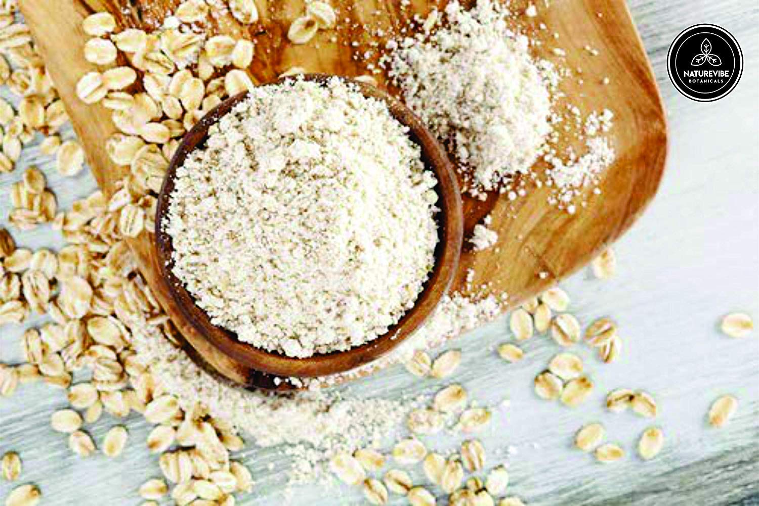 Organic Oats Flour 1Kg (2.2 lbs) | Gluten-Free, Non-GMO Rolled Oats Atta for Baking & Cooking | Perfect for Bread, Cookies, Pancakes & Healthy Breakfast Recipes