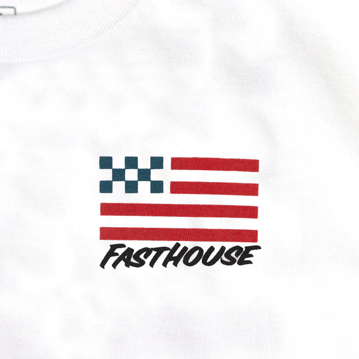Youth Liberty Short Sleeve T-Shirt - White | Comfortable Cotton Tee for Boys & Girls | Perfect for School, Sports & Casual Wear