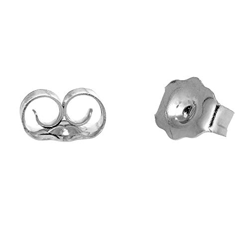 14K Real Yellow, Rose or White Gold Stud Earrings with Secure Post Nut Backs - Perfect for Everyday Wear, Gifts & Special Occasions