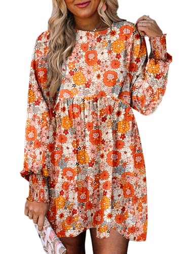 Floral-orange