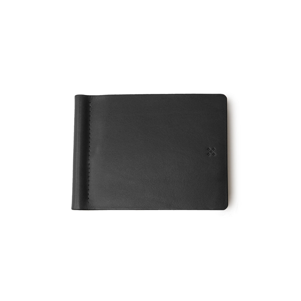 LEGENDÄR Clyp Genuine Leather Wallet for Men - Slim RFID Blocking Bifold Wallet - Perfect for Travel, Business & Everyday Use (Black)