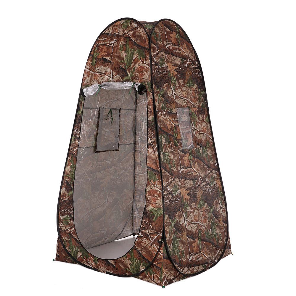 Docooler Portable Pop Up Tent - Lightweight Outdoor Camping, Beach, Shower & Privacy Changing Room for Camping, Hiking, Beach Trips & Outdoor Adventures