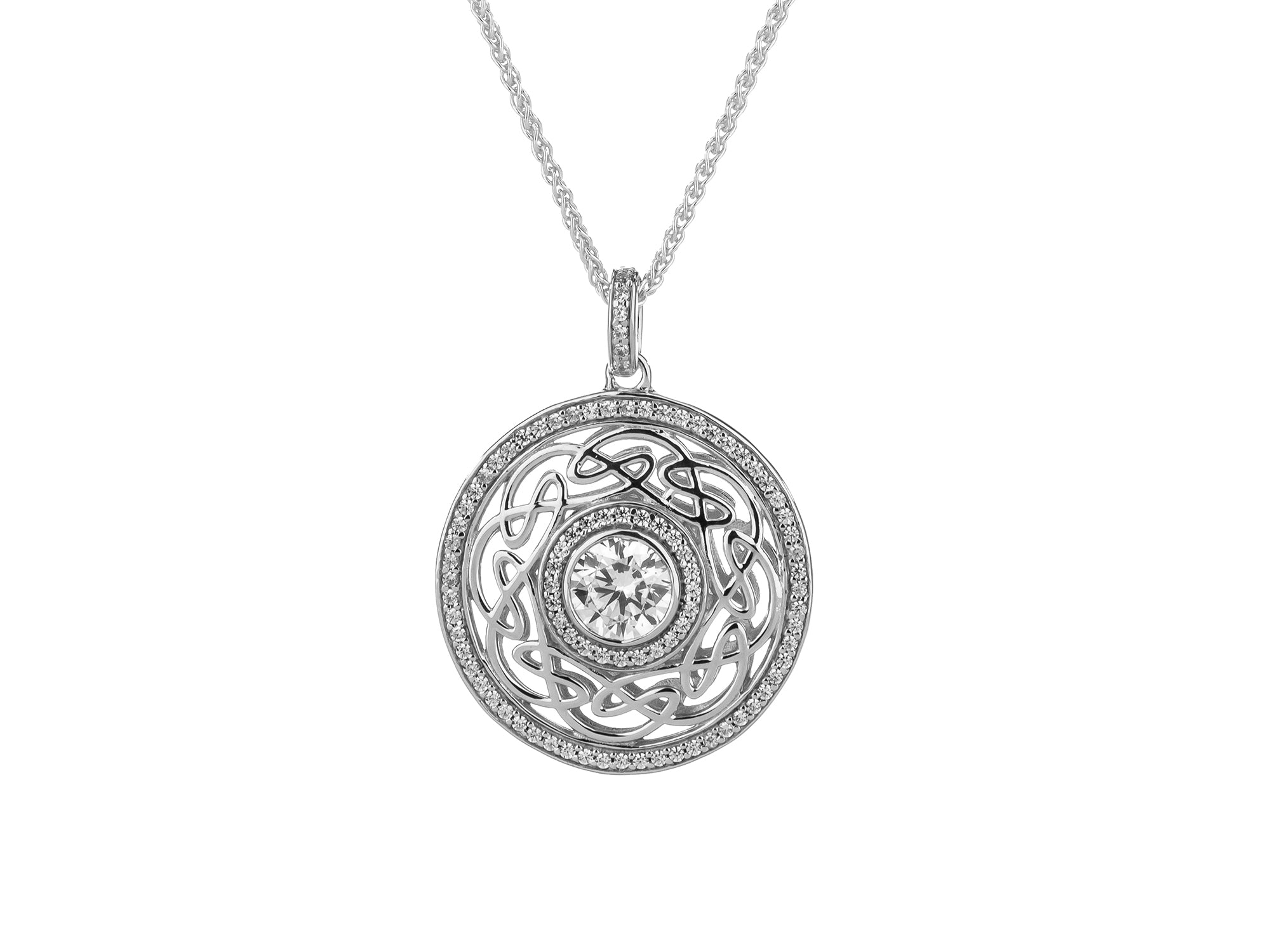 Night & Day Pendant Necklace (#14117) - Elegant Day to Night Jewelry for Women, Perfect for Parties, Dates & Special Occasions