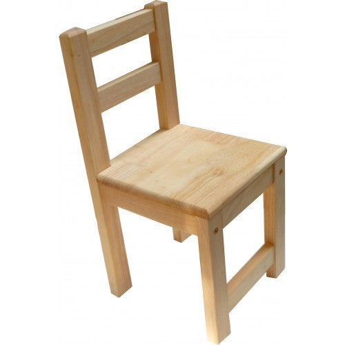 Premium Rubberwood Dining Chair - Solid Wood Kitchen & Office Chair for Home & Restaurant Use